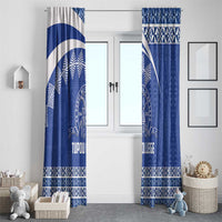 Tonga Tupou College Toloa Window Curtain 160 Years Anniversary Tongan Ngatu Pattern