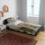 Beige Aotearoa Kowhaiwhai Pattern Bedding Set NZ Maori Quilt Style