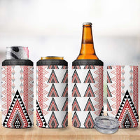 Aotearoa Taniko 4 in 1 Can Cooler Tumbler Niho Taniwha Purapura Whetu Mix Poutama LT14 - Polynesian Pride