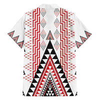 Aotearoa Taniko Family Matching Off Shoulder Maxi Dress and Hawaiian Shirt Niho Taniwha Purapura Whetu Mix Poutama LT14 - Polynesian Pride