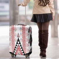 Aotearoa Taniko Luggage Cover Niho Taniwha Purapura Whetu Mix Poutama LT14 - Polynesian Pride