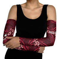 Personalised Cook Islands Mangaia Arm Sleeves Tiare Maori Polynesian Waves Tattoo