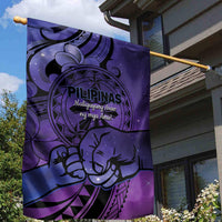 Philippines Father's Day Garden Flag Polynesian Tattoo Galaxy Vibes LT14 - Polynesian Pride