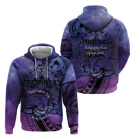 Philippines Father's Day Hoodie Polynesian Tattoo Galaxy Vibes LT14 - Polynesian Pride