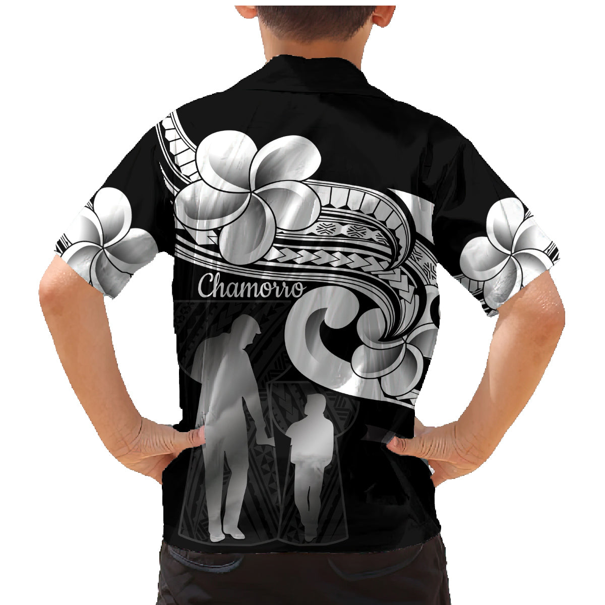 Guam Father's Day Family Matching Mermaid Dress and Hawaiian Shirt Chamorro Latte Stone Polynesian Pattern LT14 - Polynesian Pride
