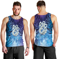 New Zealand Matariki Men Tank Top Aotearoa Maori New Year Manaia Galaxy Vibes LT14 - Polynesian Pride