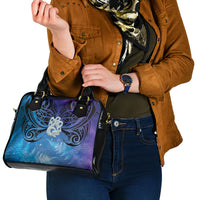 New Zealand Matariki Shoulder Handbag Aotearoa Maori New Year Manaia Galaxy Vibes LT14 - Polynesian Pride