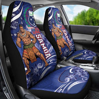 Samoa Independence Day Car Seat Cover 1962 Proud Samoan Warrior LT14 - Polynesian Pride