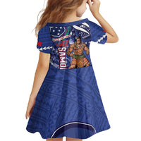 Samoa Independence Day Family Matching Short Sleeve Bodycon Dress and Hawaiian Shirt 1962 Proud Samoan Warrior LT14 - Polynesian Pride