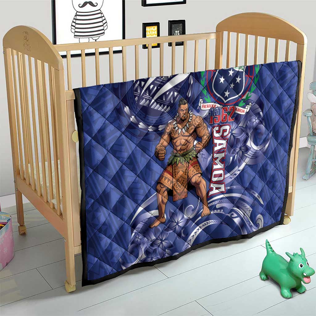 Samoa Independence Day Quilt 1962 Proud Samoan Warrior