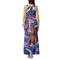 Samoa Independence Day Tank Maxi Dress 1962 Proud Samoan Warrior LT14 - Polynesian Pride