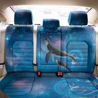 Paikea New Zealand Matariki Back Car Seat Cover Humpback Whale Taniko Motifs Ocean Vibes LT14 - Polynesian Pride