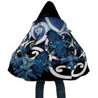 Piwakawaka New Zealand Matariki Cloak Maori New Year Silver Fern Blue Galaxy LT14 Unisex Blue - Polynesian Pride