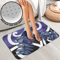 Piwakawaka New Zealand Matariki Bathroom Set Maori New Year Silver Fern Purple Galaxy LT14 - Polynesian Pride