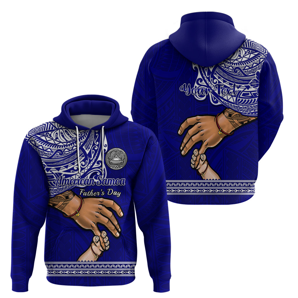 Custom Father Day American Samoa Hoodie I Love You Dad LT14 - Polynesian Pride