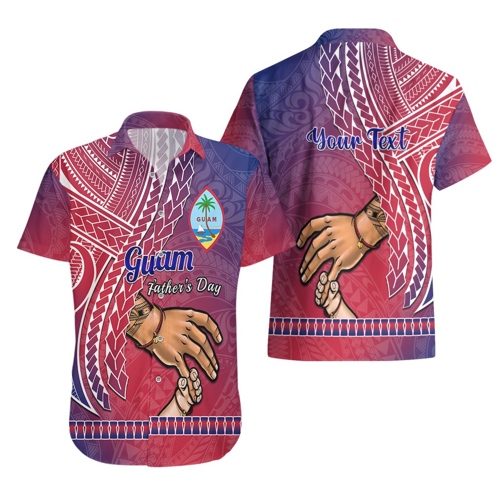 Personalised Father Day Guam Hawaiian Shirt I Love You Dad Guaman Latte Stone LT14 - Polynesian Pride