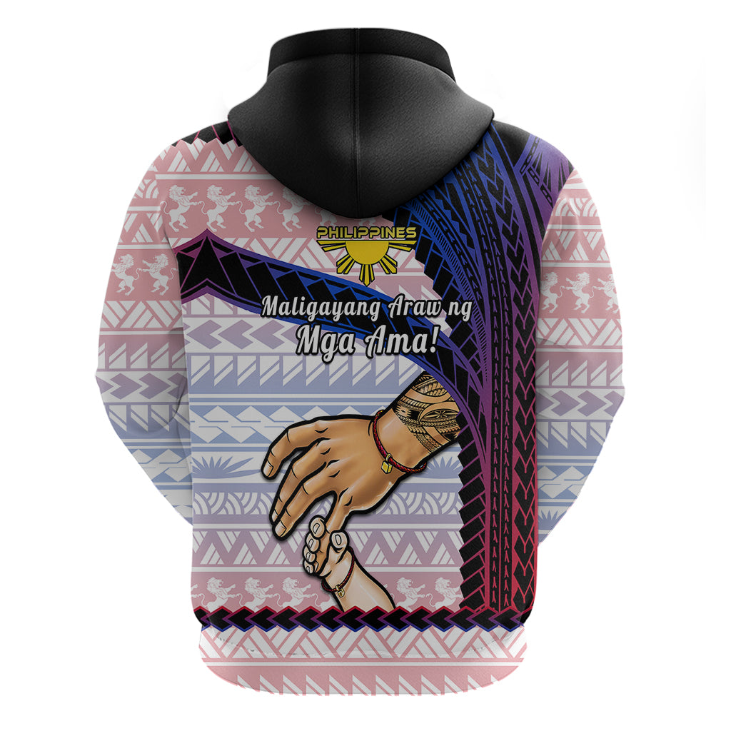 Polynesian Pride Father Day Philippines Hoodie Filipino Pattern Maligayang Araw ng Mga Ama LT14 - Polynesian Pride