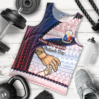 Personalised Father Day Philippines Men Tank Top Filipino Pattern Maligayang Araw ng Mga Ama LT14 Art - Polynesian Pride