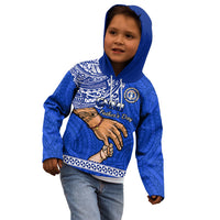 Polynesian Pride Father Day Northern Mariana Islands Kid Hoodie CNMI I Love You Dad LT14 - Polynesian Pride