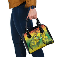 Hawaii Flag Day Shoulder Handbag Kanaka Maoli With Kakau Polynesian Pattern LT14 - Polynesian Pride