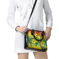 Hawaii Flag Day Shoulder Handbag Kanaka Maoli With Kakau Polynesian Pattern LT14 - Polynesian Pride