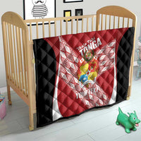 Tonga Rugby Custom Quilt Go ʻIkale Tahi Go Tongan Tapa Cloth