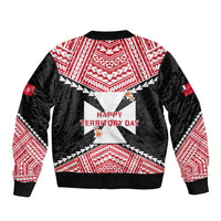 29 July Wallis And Futuna Territory Day Bomber Jacket Polynesian Tribal Pattern LT14 - Polynesian Pride