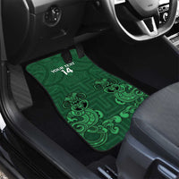 Custom Aotearoa Rugby Car Mats New Zealand Maori Kete Poutama Pattern LT14 - Polynesian Pride