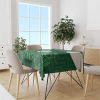 Custom Aotearoa Rugby Tablecloth New Zealand Maori Kete Poutama Pattern LT14 - Polynesian Pride