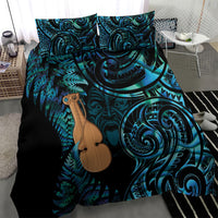 Kotiate New Zealand Bedding Set Maori Weapon Paua Shell Haka Fern LT14 - Polynesian Pride