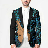 Kotiate New Zealand Blazer Maori Weapon Paua Shell Haka Fern LT14 - Polynesian Pride