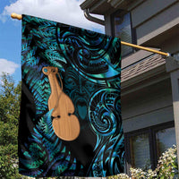 Kotiate New Zealand Garden Flag Maori Weapon Paua Shell Haka Fern LT14 - Polynesian Pride
