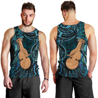 Kotiate New Zealand Men Tank Top Maori Weapon Paua Shell Haka Fern LT14 - Polynesian Pride