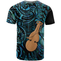 Kotiate New Zealand T Shirt Maori Weapon Paua Shell Haka Fern LT14 - Polynesian Pride