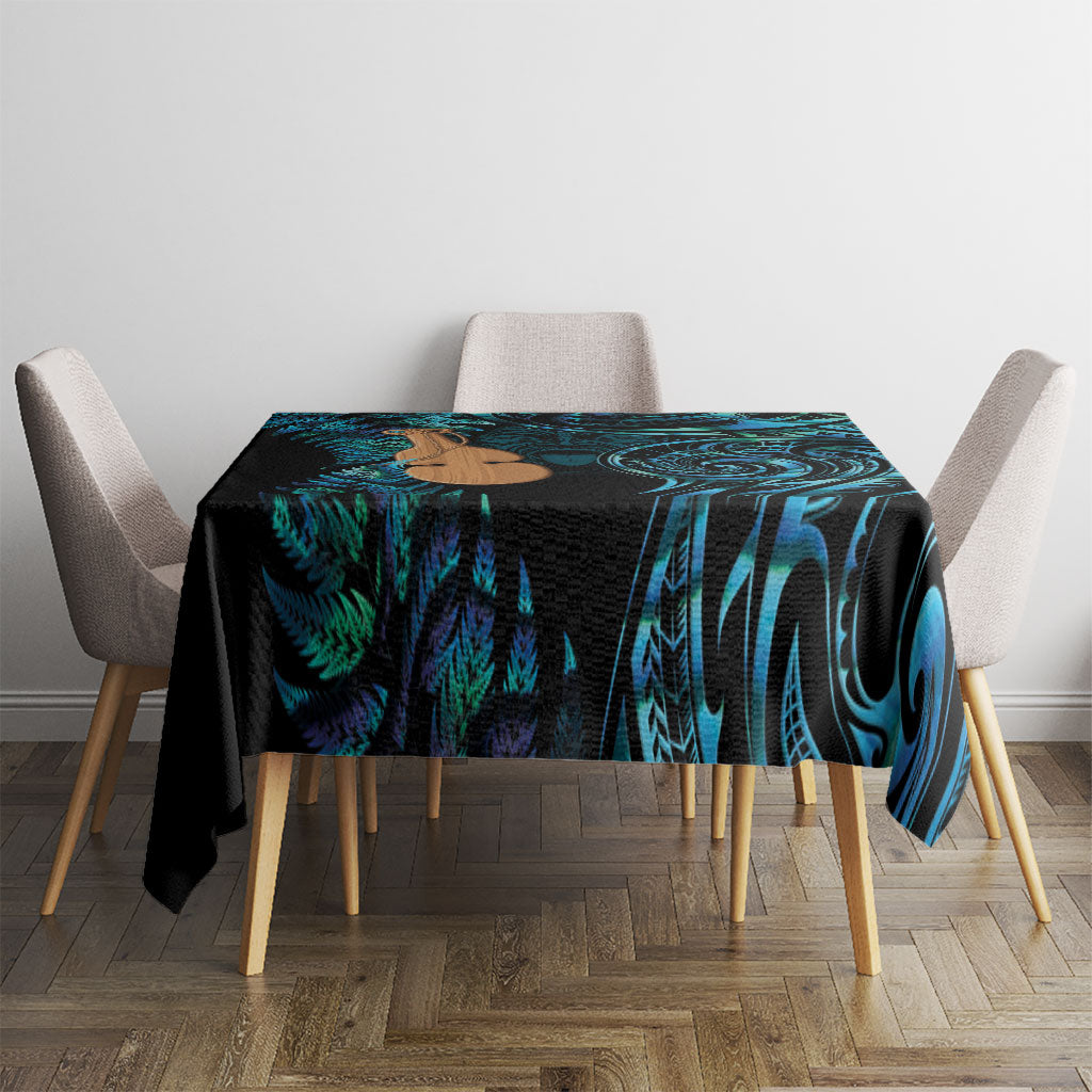 Kotiate New Zealand Tablecloth Maori Weapon Paua Shell Haka Fern LT14 - Polynesian Pride