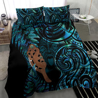 Maripi New Zealand Bedding Set Maori Weapon Paua Shell Haka Fern LT14 - Polynesian Pride