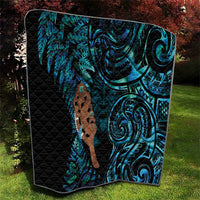 Maripi New Zealand Quilt Maori Weapon Paua Shell Haka Fern LT14 - Polynesian Pride