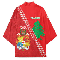 Tonga And Lebanon Kimono 2026 Together Half Style LT14 - Polynesian Pride