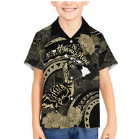 Personalised Hawaii Nene Goose Family Matching Mermaid Dress and Hawaiian Shirt Hawaiian Map Hibiscus Polynesian Art - Beige LT14 Son's Shirt Beige - Polynesian Pride