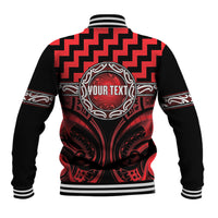 Aotearoa Ngapuhi Personalised Baseball Jacket Maori Iwi Poutama Puhoro Tattoo LT14 - Polynesian Pride