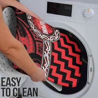 Aotearoa Ngapuhi Bathroom Set Maori Iwi Poutama Puhoro Tattoo LT14 - Polynesian Pride
