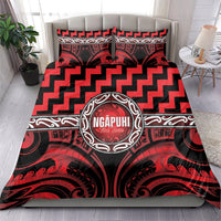 Aotearoa Ngapuhi Bedding Set Maori Iwi Poutama Puhoro Tattoo LT14 - Polynesian Pride