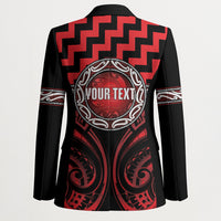 Aotearoa Ngapuhi Personalised Blazer Maori Iwi Poutama Puhoro Tattoo LT14 - Polynesian Pride