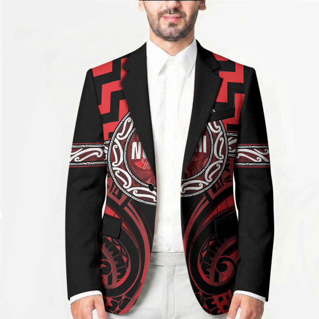 Aotearoa Ngapuhi Personalised Blazer Maori Iwi Poutama Puhoro Tattoo LT14 - Polynesian Pride