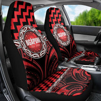 Aotearoa Ngapuhi Car Seat Cover Maori Iwi Poutama Puhoro Tattoo LT14 - Polynesian Pride