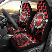 Aotearoa Ngapuhi Car Seat Cover Maori Iwi Poutama Puhoro Tattoo LT14 - Polynesian Pride