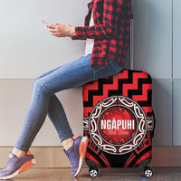 Aotearoa Ngapuhi Luggage Cover Maori Iwi Poutama Puhoro Tattoo LT14 - Polynesian Pride