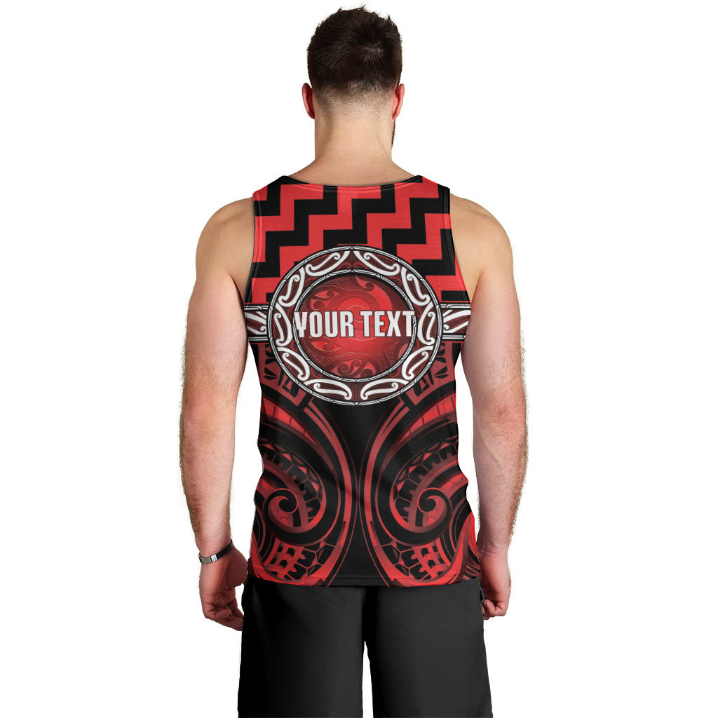 Aotearoa Ngapuhi Personalised Men Tank Top Maori Iwi Poutama Puhoro Tattoo LT14 - Polynesian Pride