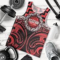 Aotearoa Ngapuhi Personalised Men Tank Top Maori Iwi Poutama Puhoro Tattoo LT14 - Polynesian Pride