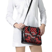 Aotearoa Ngapuhi Shoulder Handbag Maori Iwi Poutama Puhoro Tattoo LT14 - Polynesian Pride